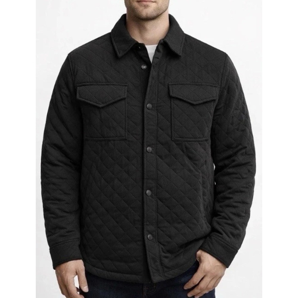 Dakine Men's Shirt Jacket Quilted, Black, Size: 2XL, New